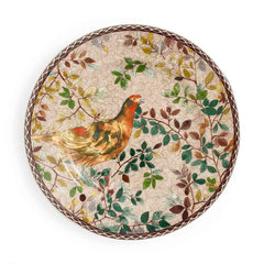 Spode Woodland Accents Red Grouse Salad Plate – Countryside Wild Bird Earthenware Spode