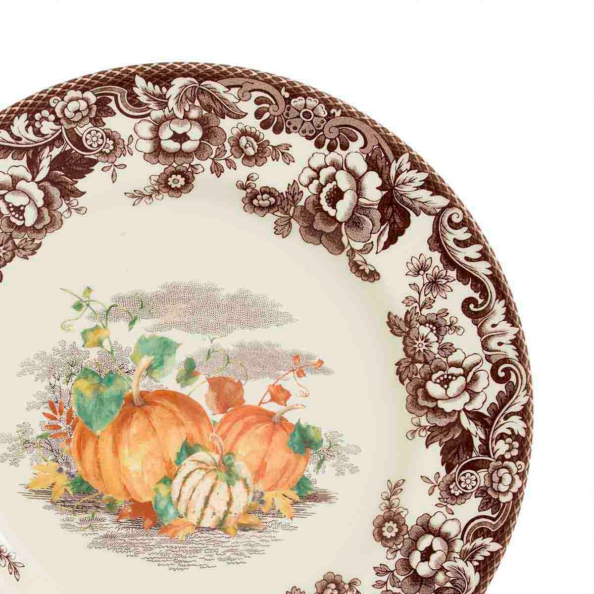 Spode Woodland Pumpkin Harvest Dinner Plate – Timeless Autumn Tableware Spode