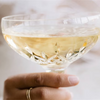 Lismore Essence Champagne Saucer, Pair