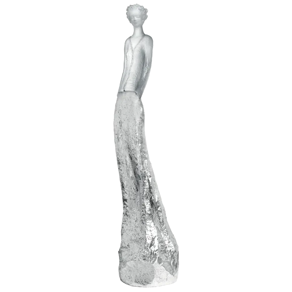 Charlotte in White & Silver by Jean-Philippe Richard 75 ex - Crystal House