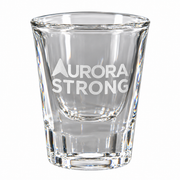 ClearAURORASTRONGShotGlass