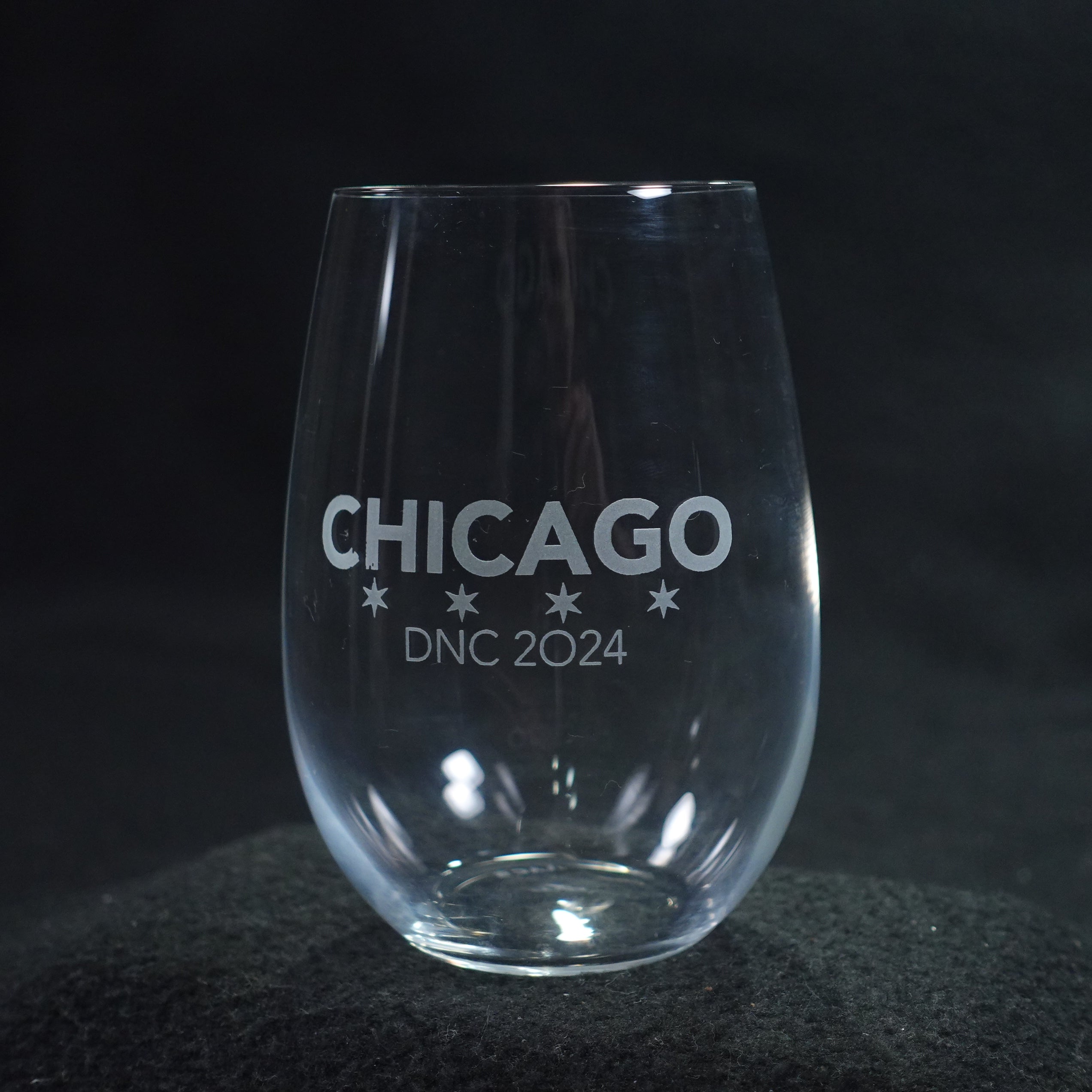 DNC Stemless (Crystal) Glass