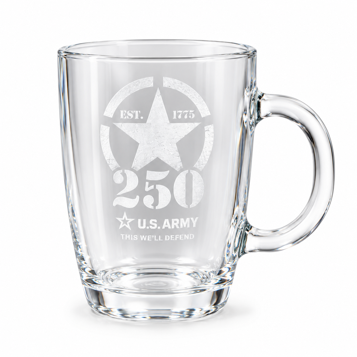 Etched_U.S._Army_Crystal_Glass_Mug