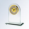 ARCH CLOCK-WHITE ROMAN