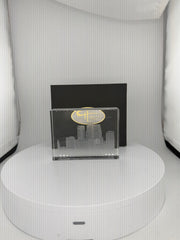 I Love Minneapolis Skyline Crystal House - Skyline