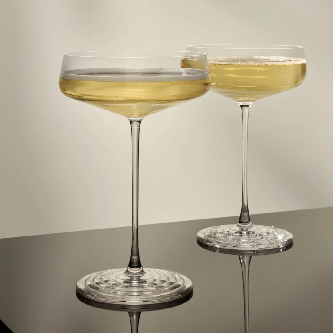 Splash Set of 2 Champagne Coupes