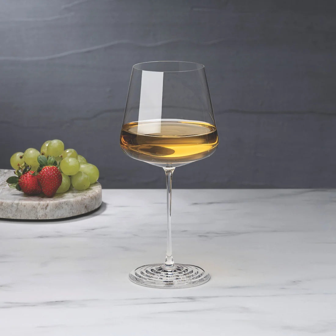 Splash Set of 2 White Wine Glasses