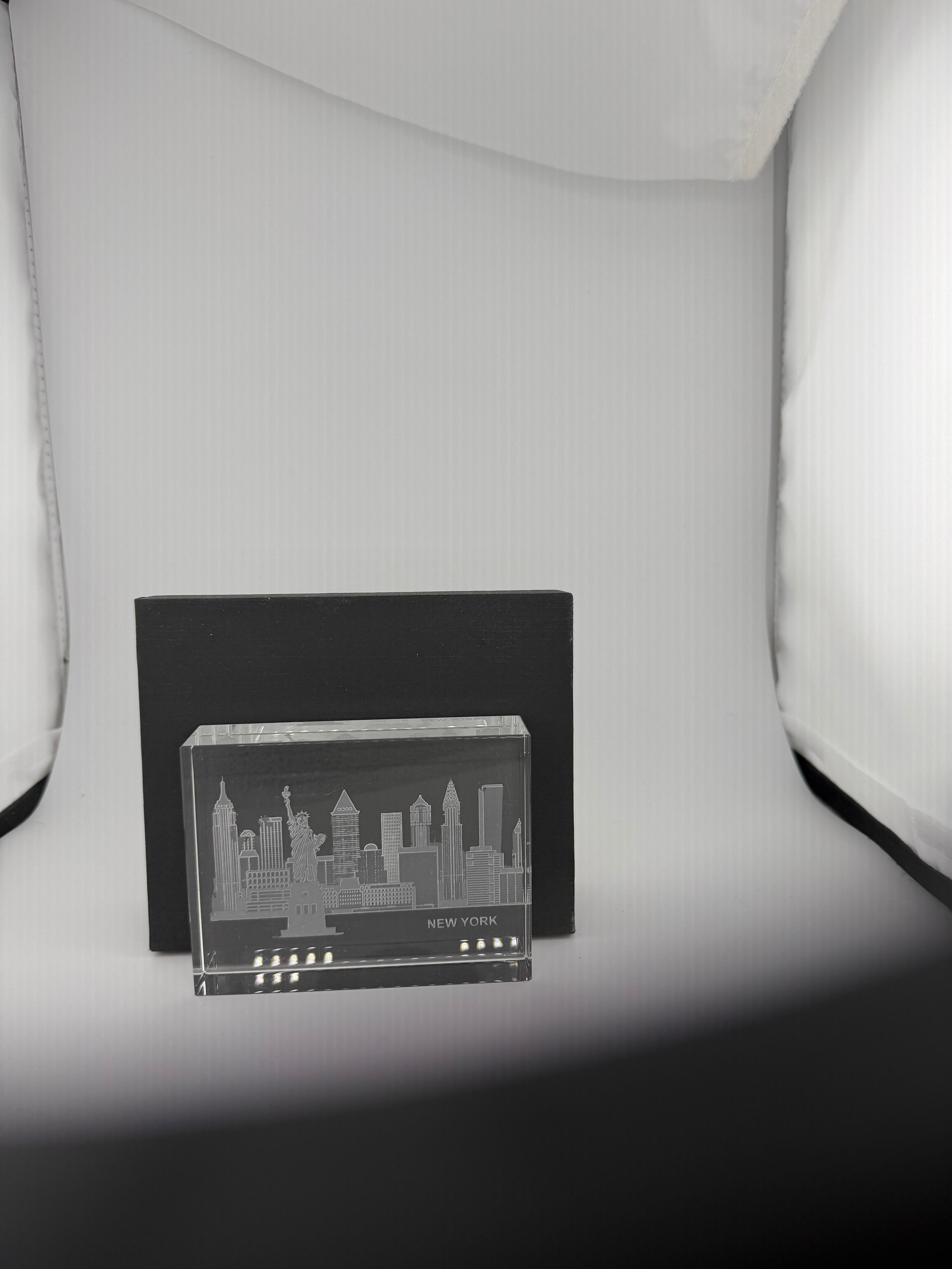 I Love New York Skyline Crystal House - Skyline