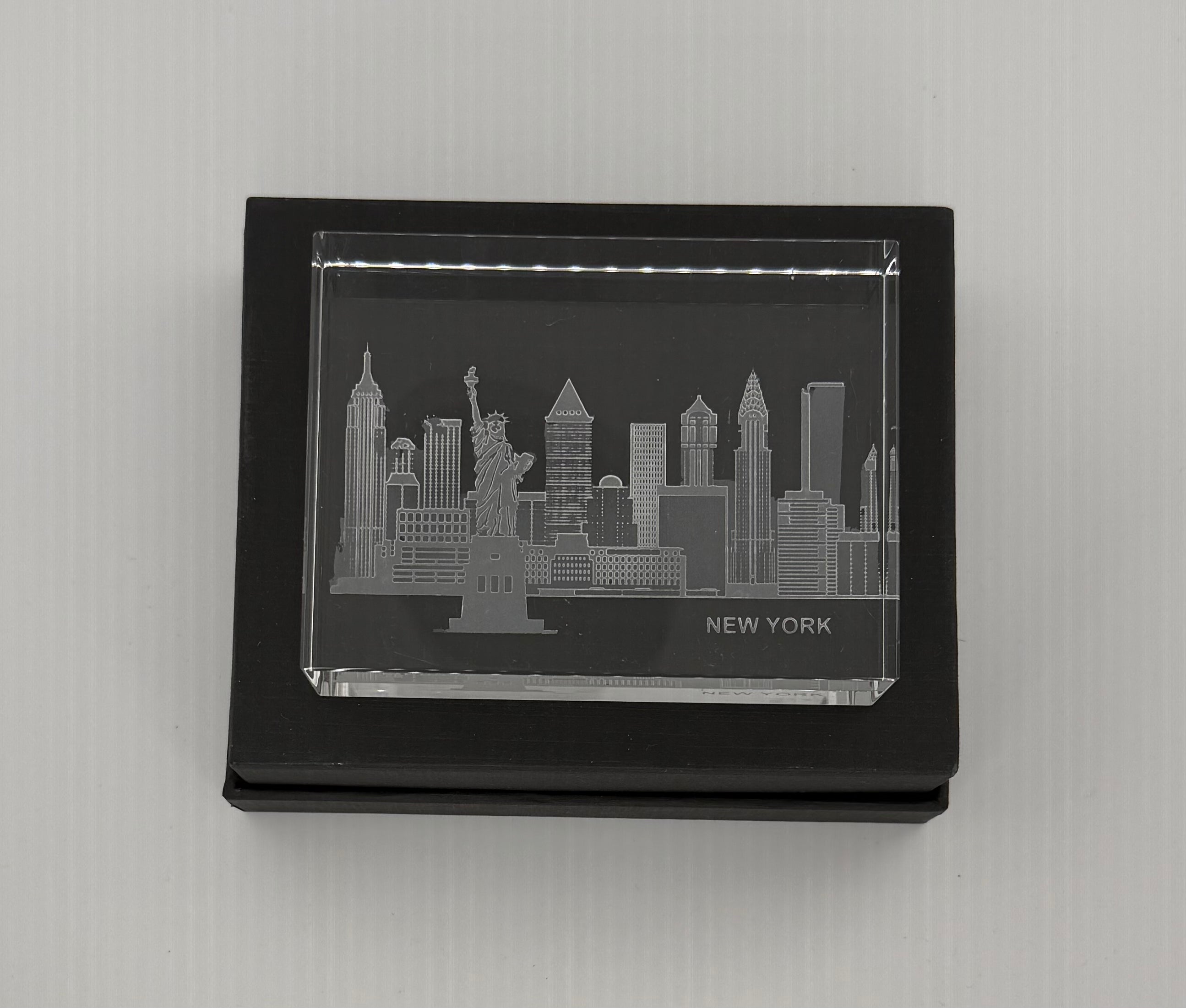I Love New York Skyline Crystal House - Skyline