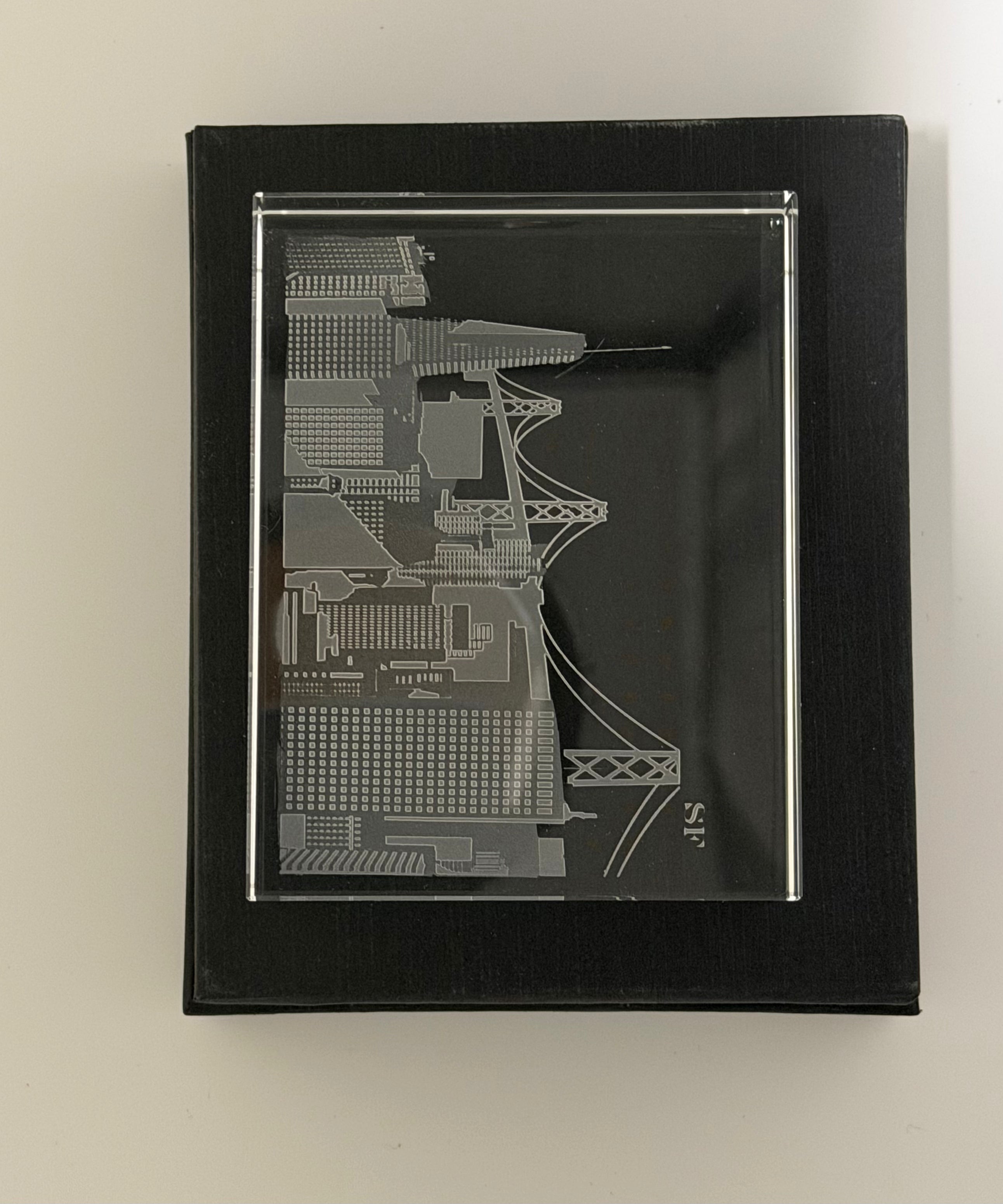 I Love San Francisco Skyline Crystal House - Skyline