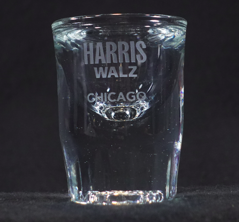 Harris-Walz DNC 2024 Commemorative Shot Glass