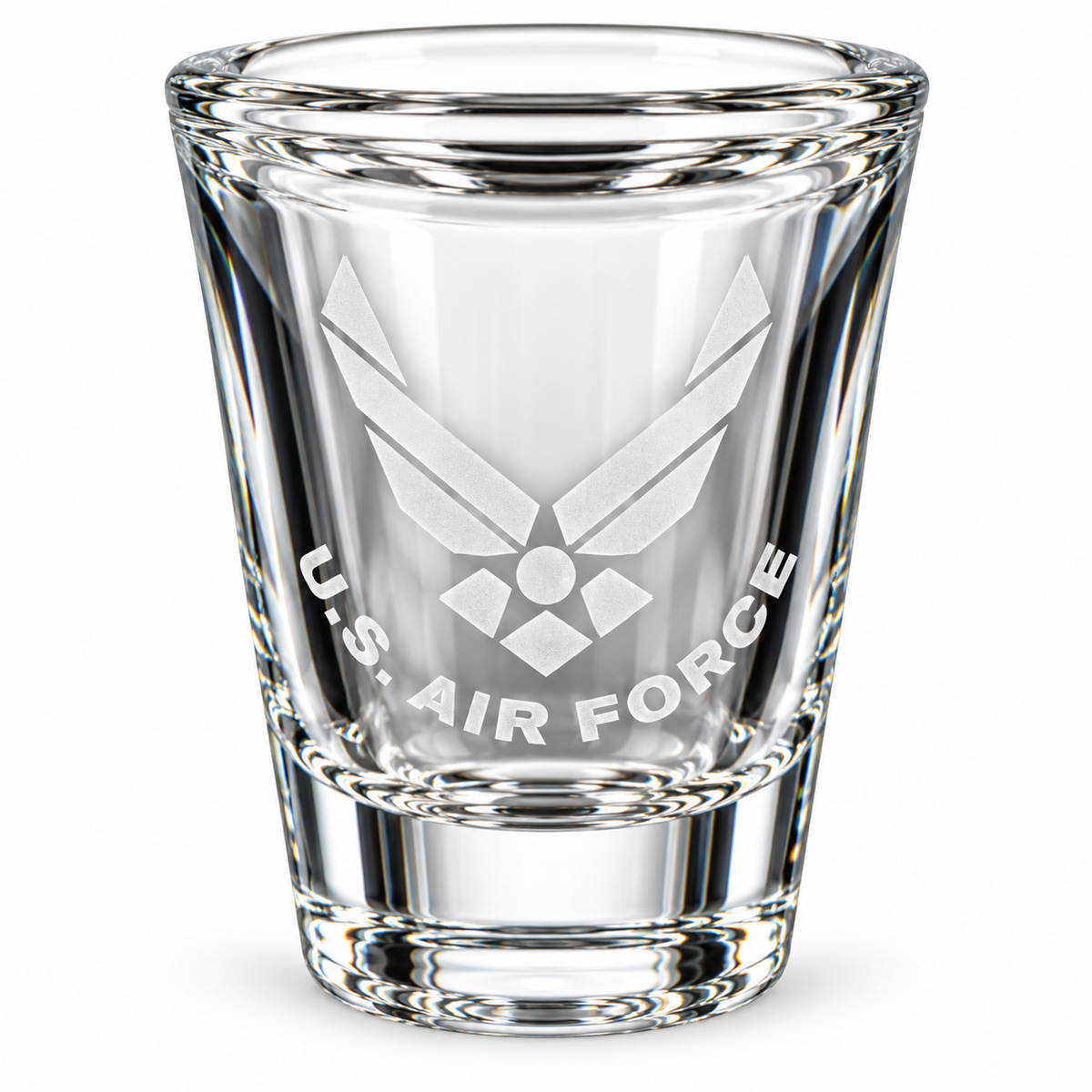 U.S._Air_Force_Etched_Crystal_Shot_Glass