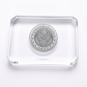 US Army logo-paperweight