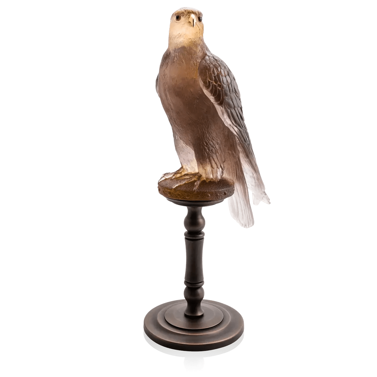 Amber pink Faucon Gerfaut by Madeleine van der Knoop Daum