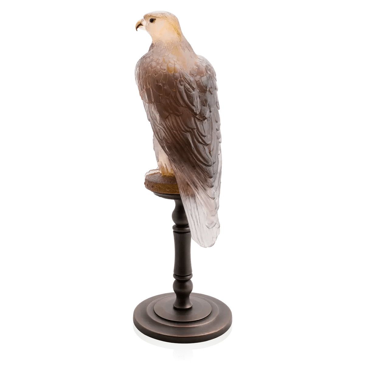 Amber pink Faucon Gerfaut by Madeleine van der Knoop Daum