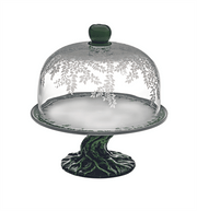 Apple Cake Stand with Dome Vista Alegre - Crystal House