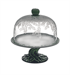 Apple Cake Stand with Dome Vista Alegre - Crystal House