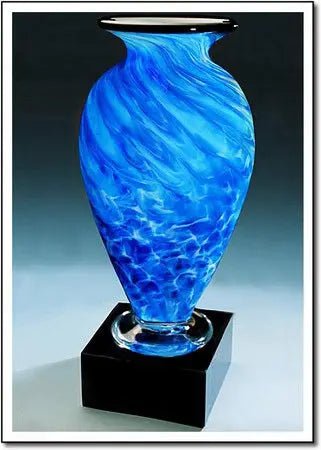 Arctic Pool Mercury Glass Vase