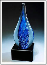 Arctic Whirlpool Tear drop - 1813 Monarch Custom Glass