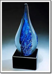 Arctic Whirlpool Tear drop - 1813 Monarch Custom Glass