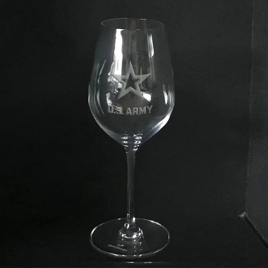 Army STAR logo-white wine Crystal House
