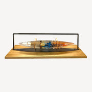 Art Glass Unique Bertil Vallien Outpost UN -22 Kosta Boda