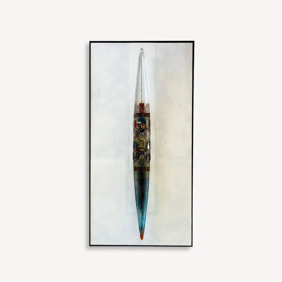 Art Glass Unique Bertil Vallien Treshold Painting Kosta Boda