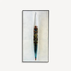 Art Glass Unique Bertil Vallien Treshold Painting Kosta Boda