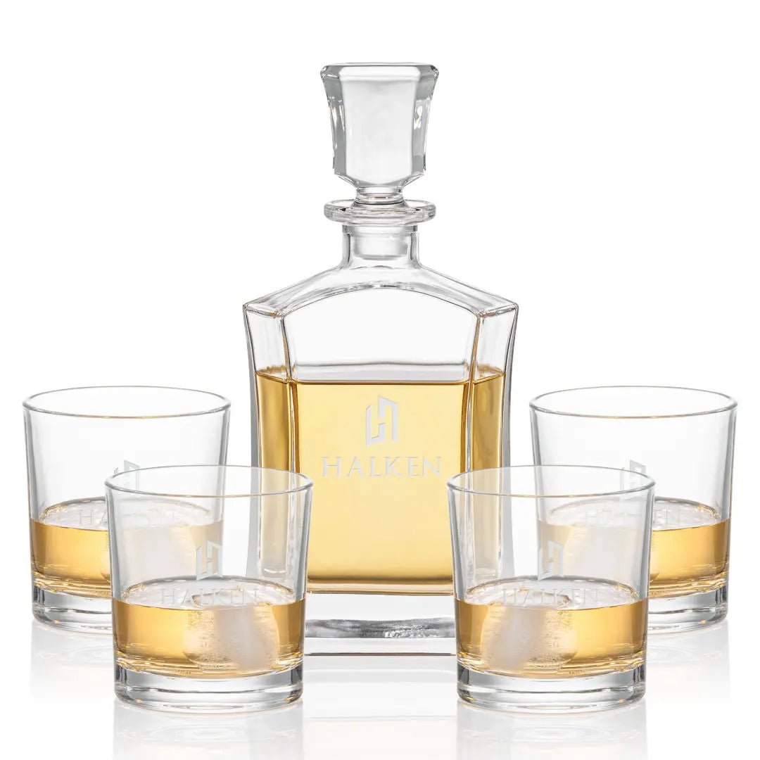 Avalon Decanter & Lid Crystal House 