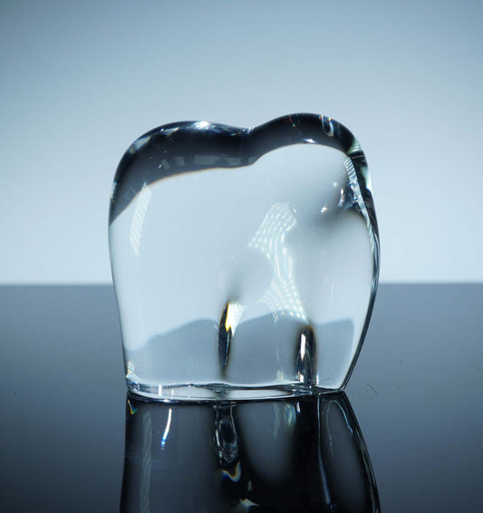 Baccarat Clear Crystal Figurine, Stylized Elephant Crystal House - Replacements