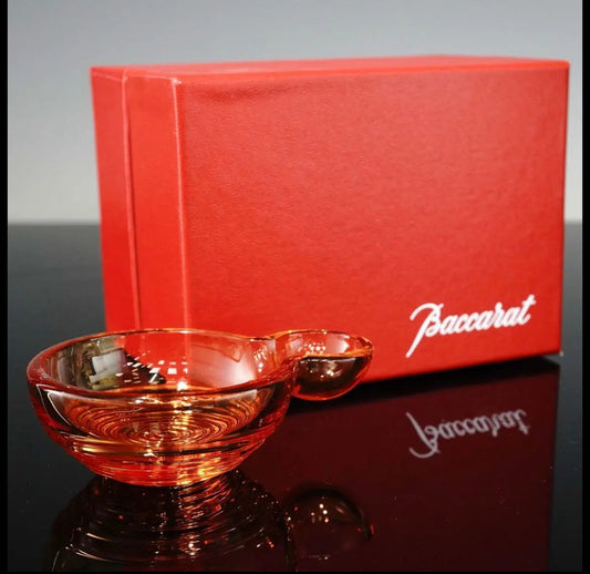 Baccarat Crystal Hypnos Small Honey Dish with Box Crystal House - Replacements