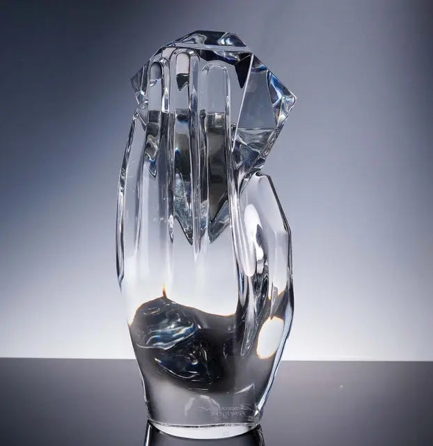 Baccarat Crystal Sculpture, Diamant by Robert Rigot Crystal House - Replacements