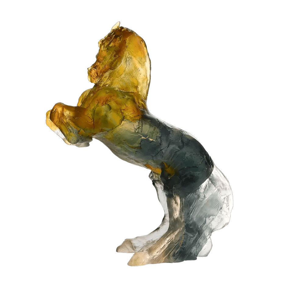 Balthazar in Amber & Grey by Jean-Louis Sauvat Daum