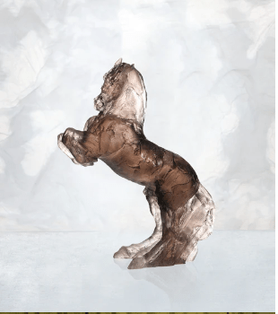 Balthazar in Grey & Pink by Jean - Louis Sauvat 275 ex Daum - Crystal House