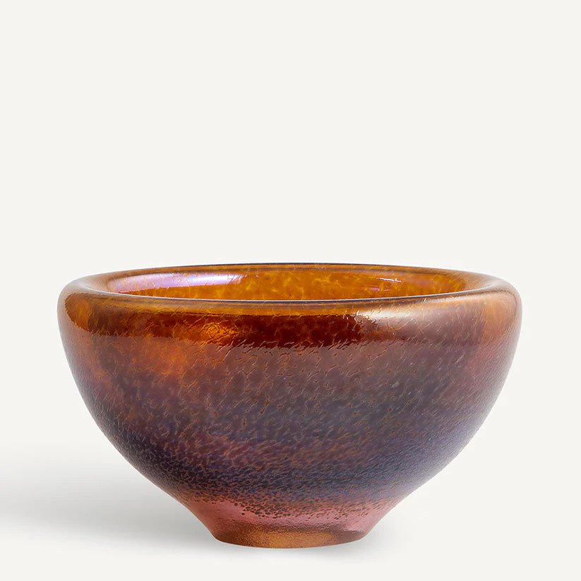 Beans Bowl Golden Brown - Crystal Table Decor & Luxury Gift Kosta Boda - Crystal House