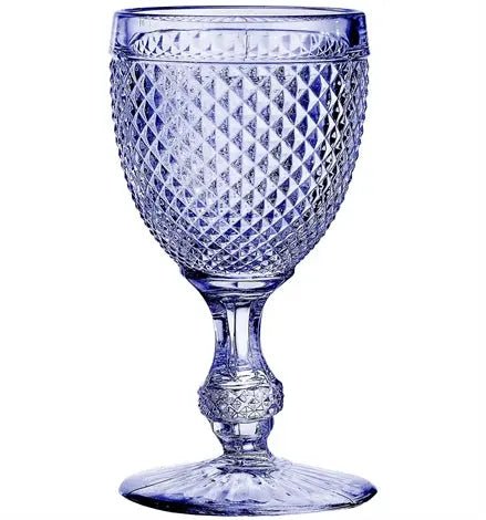 BICOS ALFAZEMA SET WITH 4 WATER GOBLETS LAVENDER Vista Alegre