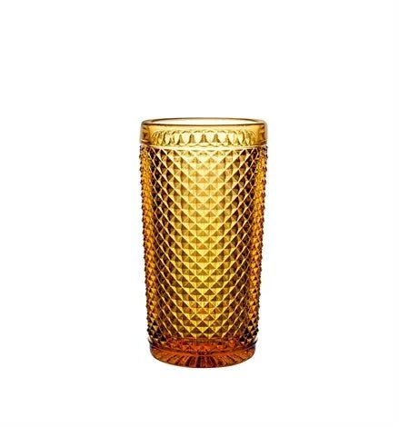 BICOS AMBAR SET WITH 4 WHITE WINE GOBLETS AMBAR Vista Alegre