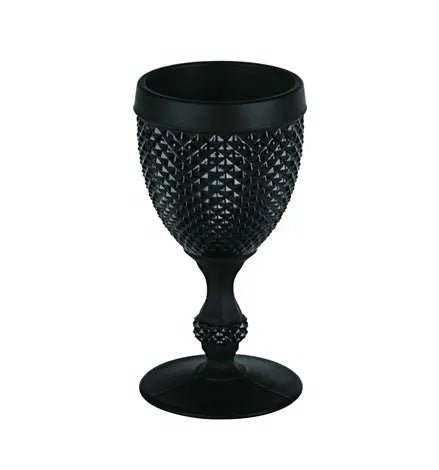BICOS BICOLOR FROSTED BLACK GOBLET Vista Alegre