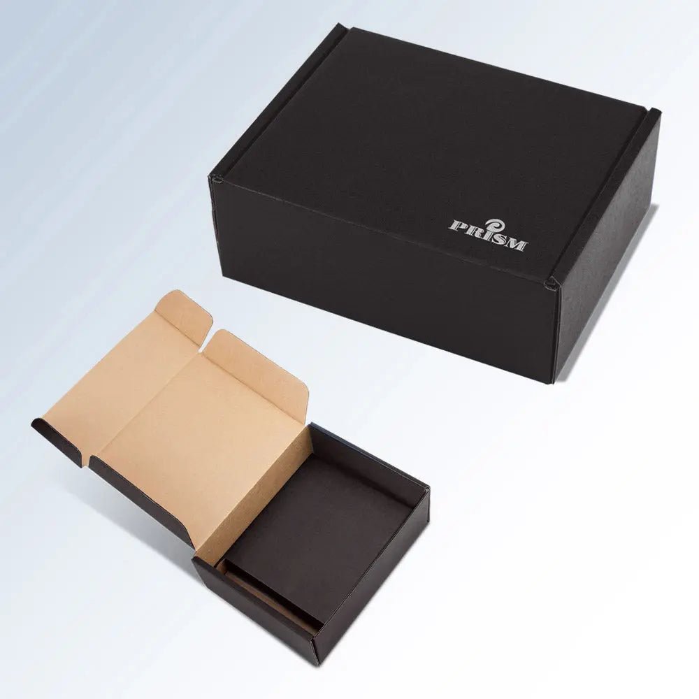 BLACK CARDBOARD GIFT BOX Crystal House - Prism