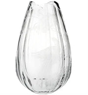BLUE BIRD VASE ENGRAVED Vista Alegre