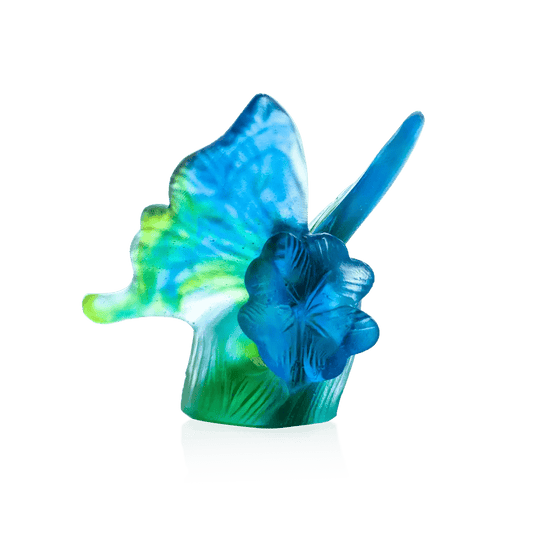 Blue Green Butterfly Daum