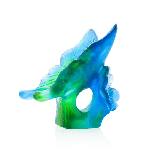 Blue Green Butterfly Daum