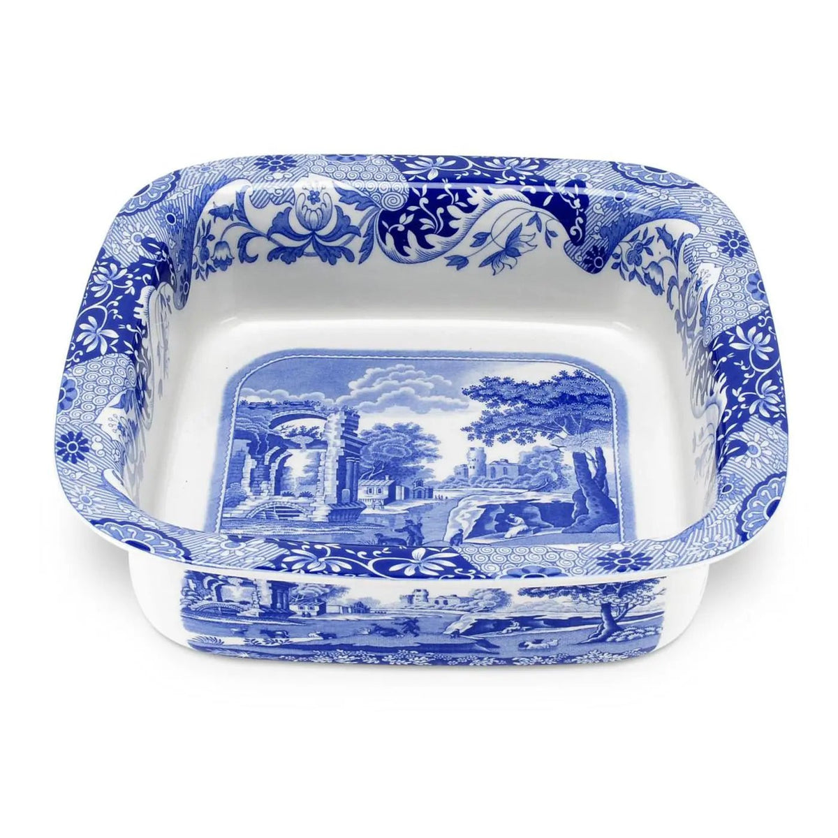 Blue Italian - Bakeware Square Dish Spode