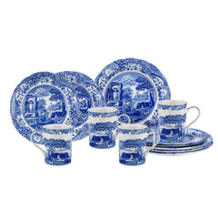 Blue Italian Dinnerware 12-pc Set Spode
