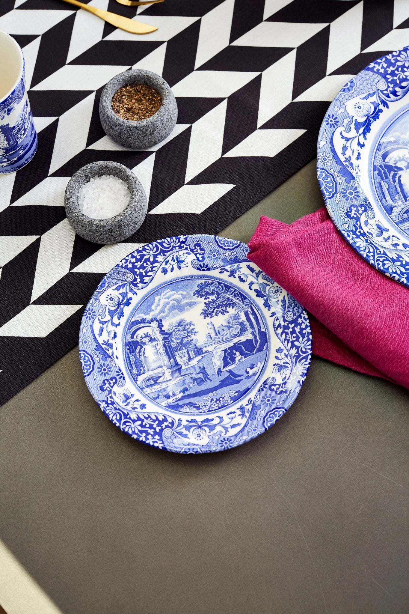 Blue Italian Dinnerware 12-pc Set Spode