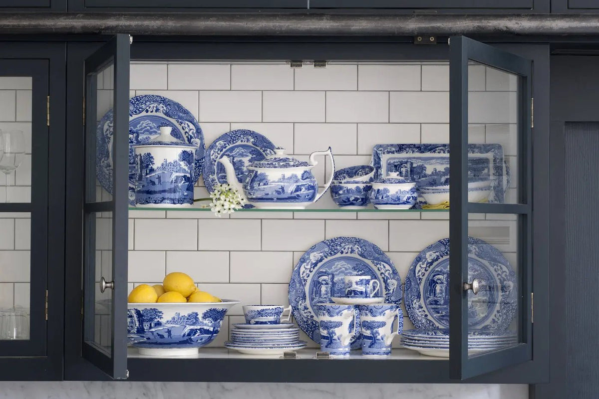 Blue Italian Dinnerware 5-pc Place Setting Spode