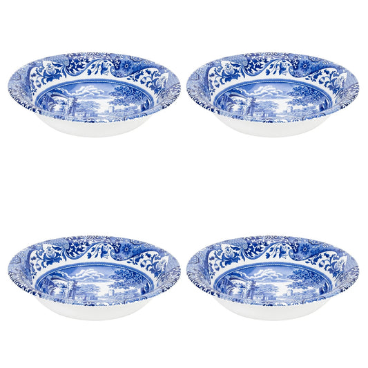 Blue Italian Dinnerware Ascot Cereal Bowl Spode