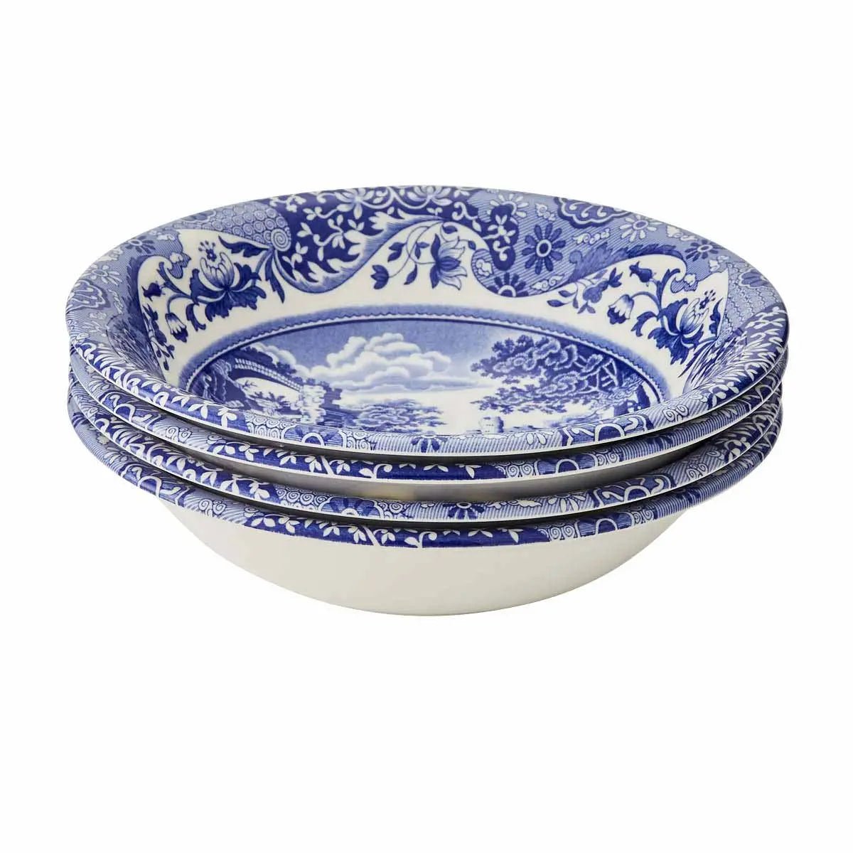Blue Italian Dinnerware Cereal Bowl Spode