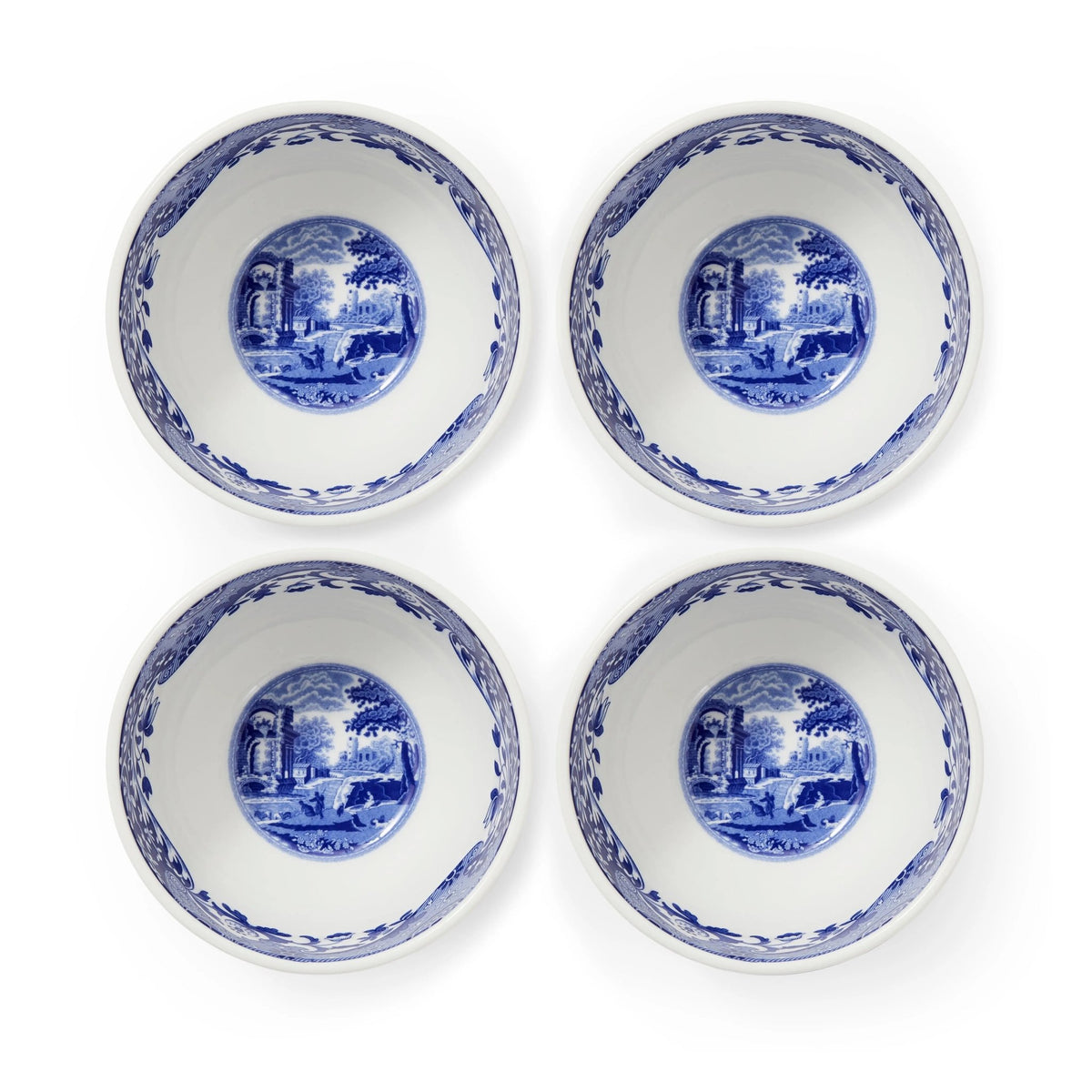 Blue Italian Serveware Dip Bowls Set of 4 Spode