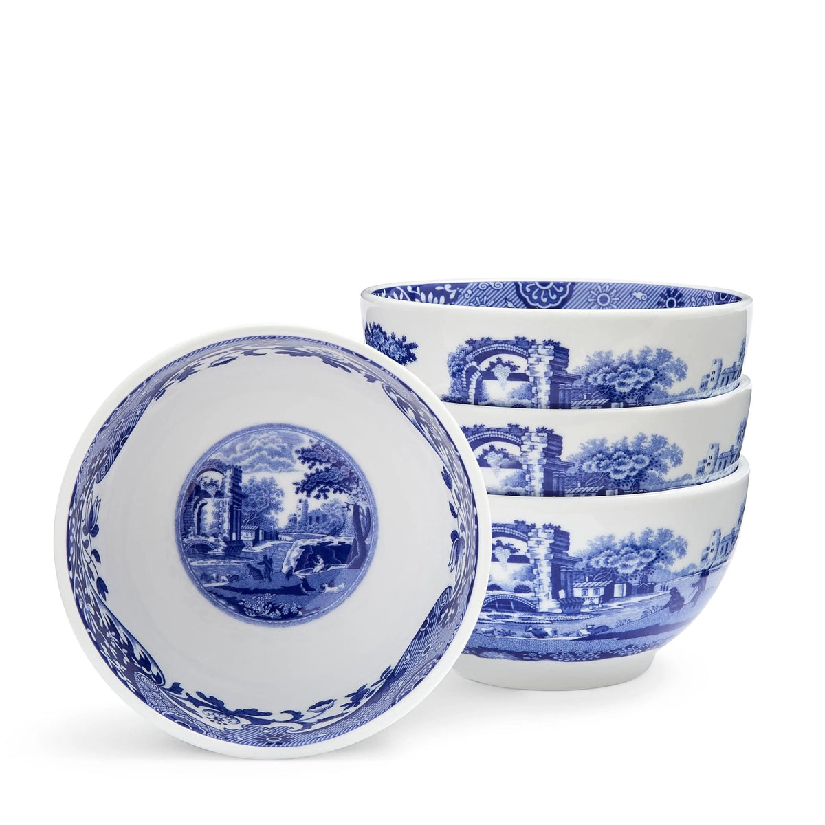 Blue Italian Serveware Dip Bowls Set of 4 Spode